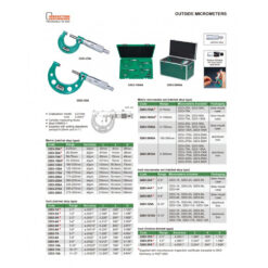 Panme đo ngoài cơ khí INSIZE 3203-25A (0-25mm/0.01mm) 8 Panme đo ngoài cơ khí INSIZE 3203-25A (0-25mm/0.01mm)