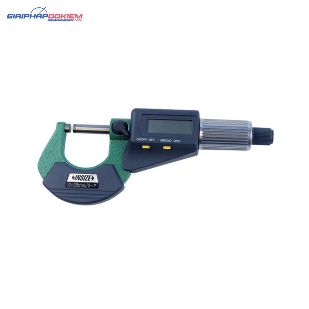 Panme đo ngoài điện tử INSIZE 3109-25A (0-25mm / 0.001) 2 Panme đo ngoài điện tử INSIZE 3109-25A (0-25mm / 0.001)