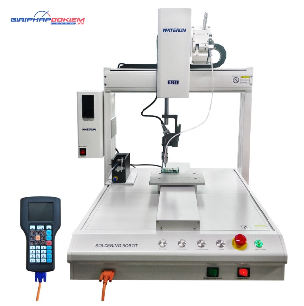 Robot hàn linh kiện tự động Waterun S513 2 Robot hàn linh kiện tự động Waterun S513