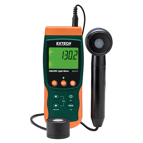 Thiết bị đo bức xạ ánh sáng đèn UV EXTECH SDL470 (20mW / cm2, ghi dữ liệu) 3 Thiết bị đo bức xạ ánh sáng đèn UV EXTECH SDL470 (20mW / cm2, ghi dữ liệu)