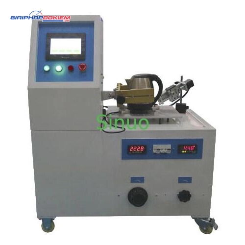 Thiết bị kiểm tra độ bền chân đế ấm nước siêu tốc không dây IEC 60335-2 Sinuo SN1119 (AC220V±10%/50Hz, 6KW) 4 Thiết bị kiểm tra độ bền chân đế ấm nước siêu tốc không dây IEC 60335-2 Sinuo SN1119 (AC220V±10%/50Hz, 6KW)