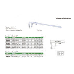 Thước cặp cơ INSIZE 1214-300 9 Thước cặp cơ INSIZE 1214-300