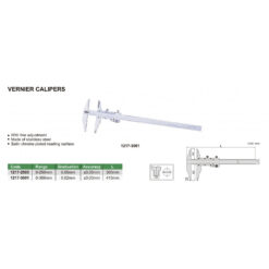Thước cặp cơ khí Insize 1217-3001 4 Thước cặp cơ khí Insize 1217-3001