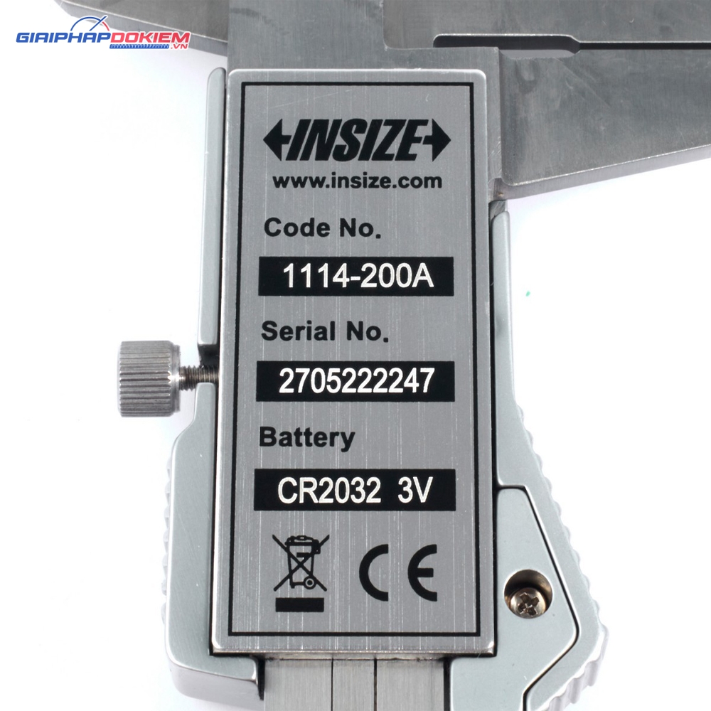 Thước cặp điện tử Insize 1114-200A (0-200mm/0.03mm) 7 Thước cặp điện tử Insize 1114-200A (0-200mm/0.03mm)