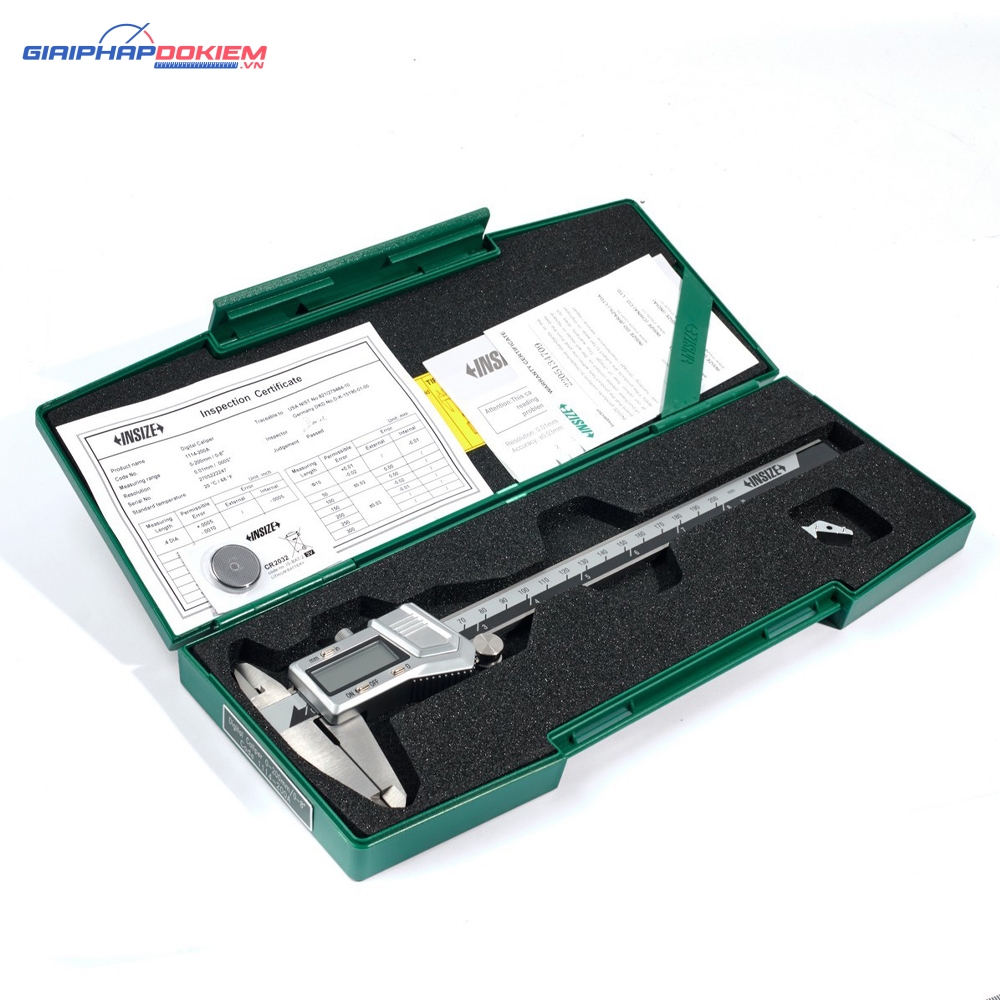 Thước cặp điện tử Insize 1114-200A (0-200mm/0.03mm) 8 Thước cặp điện tử Insize 1114-200A (0-200mm/0.03mm)