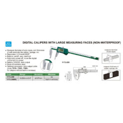 Thước cặp điện tử mỏ phẳng Insize 1172-200 5 Thước cặp điện tử mỏ phẳng Insize 1172-200