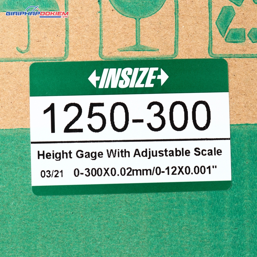 Thước đo cao cơ khí INSIZE 1250-300 8 Thước đo cao cơ khí INSIZE 1250-300