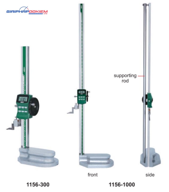 Thước đo cao điện tử Insize 1156-600 (0-600mm / 0.01mm) 4 Thước đo cao điện tử Insize 1156-300 (0-300mm / 0.01mm)