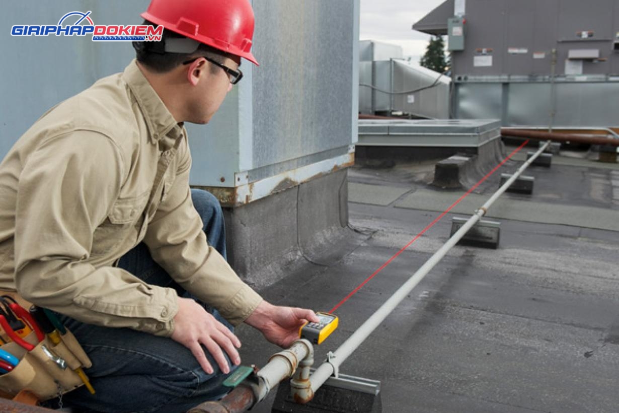 Máy đo khoảng cách bằng Laser Fluke 417D 25 Máy đo khoảng cách bằng Laser Fluke 417D - Ảnh 13