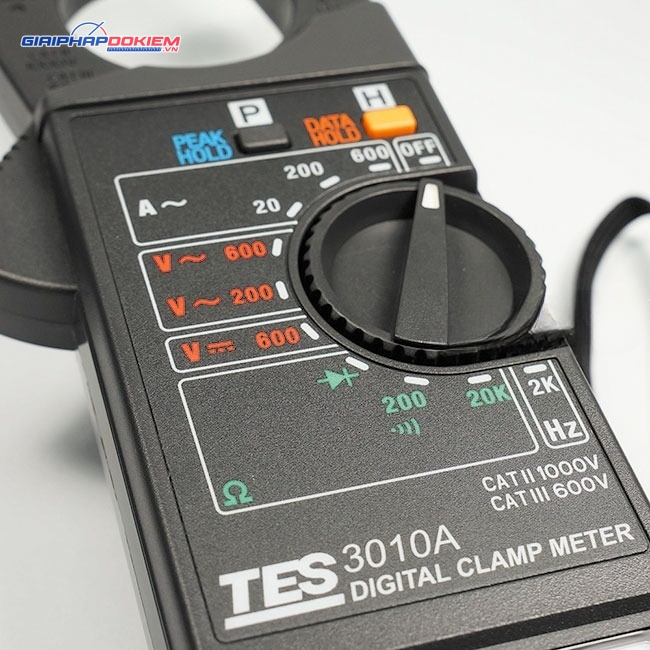Đồng hồ ampe kìm TES 3010A 15 Đồng hồ ampe kìm TES 3010A - Ảnh 8