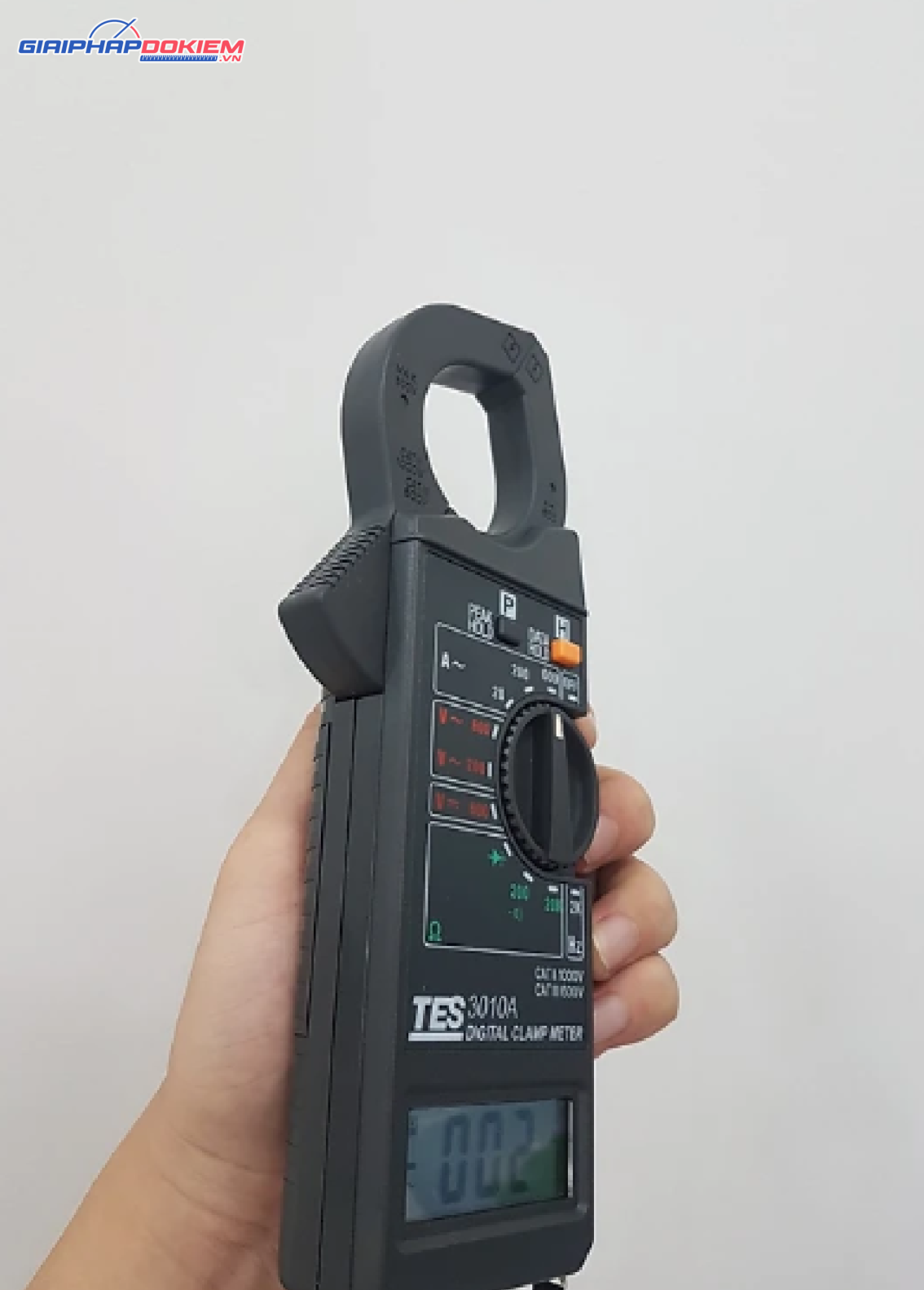 Đồng hồ ampe kìm TES 3010A 10 Đồng hồ ampe kìm TES 3010A - Ảnh 3