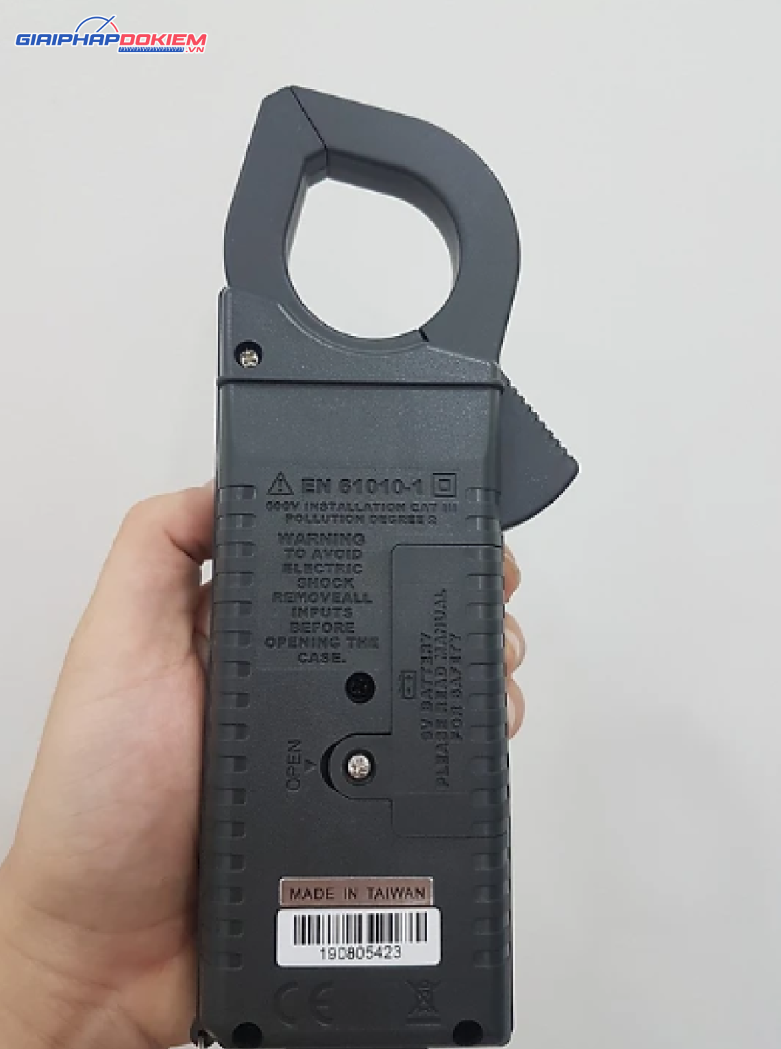 Đồng hồ ampe kìm TES 3010A 11 Đồng hồ ampe kìm TES 3010A - Ảnh 4