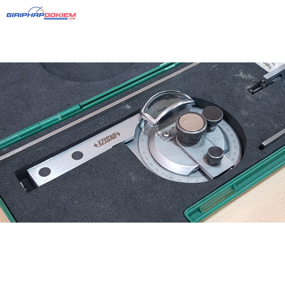 Thước đo góc INSIZE 2372-360 (0 -360°) 3 Thước đo góc INSIZE 2372-360 (0 -360°) - Ảnh 2