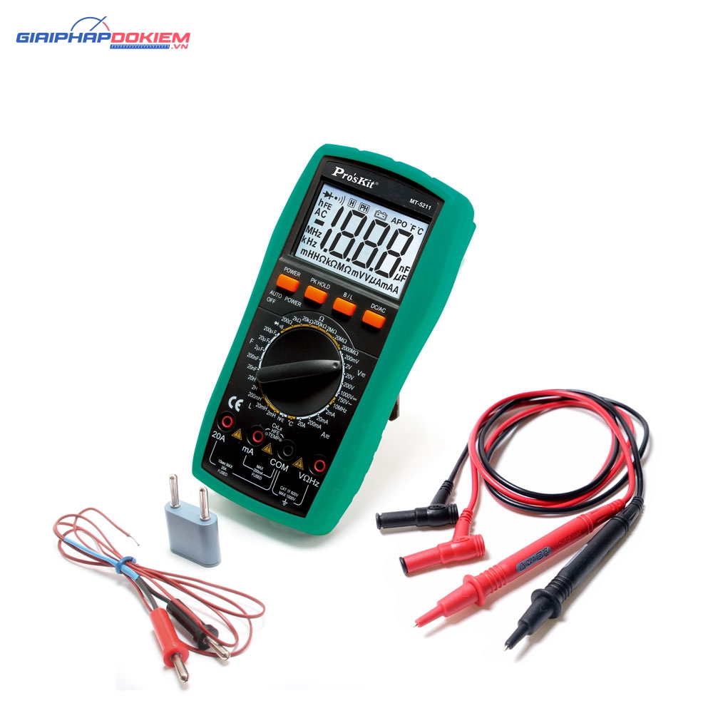 Đồng hồ đo LCR Pro'skit MT-5211 3 Đồng hồ đo LCR Pro'skit MT-5211 - Ảnh 2