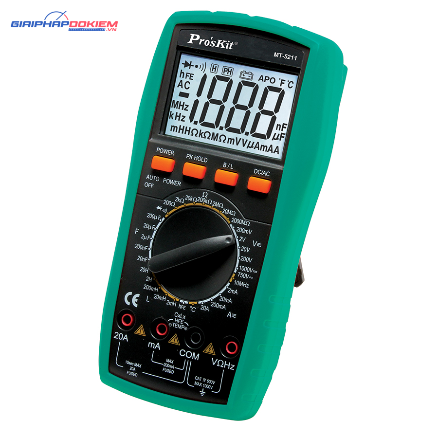 Đồng hồ đo LCR Pro'skit MT-5211 2 Đồng hồ đo LCR Pro'skit MT-5211