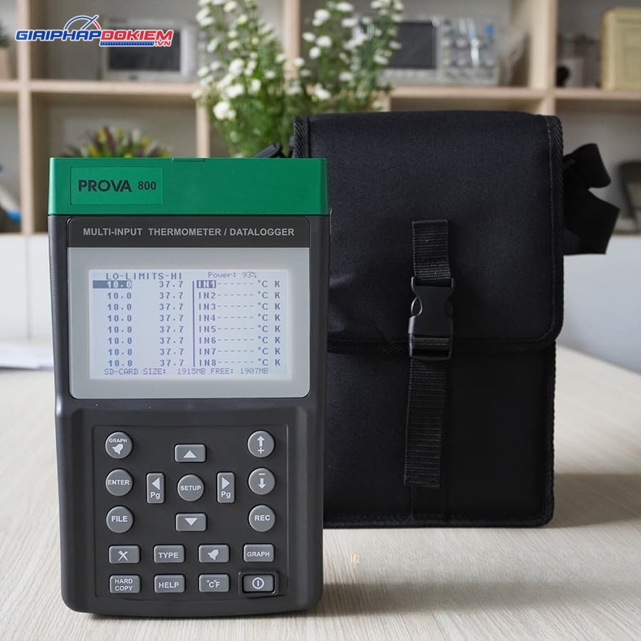 Máy đo ghi nhiệt độ đa kênh Prova 800 11 Máy đo ghi nhiệt độ đa kênh Prova 800 - Ảnh 5