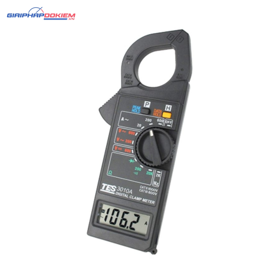 Đồng hồ ampe kìm TES 3010A 8 Đồng hồ ampe kìm TES 3010A
