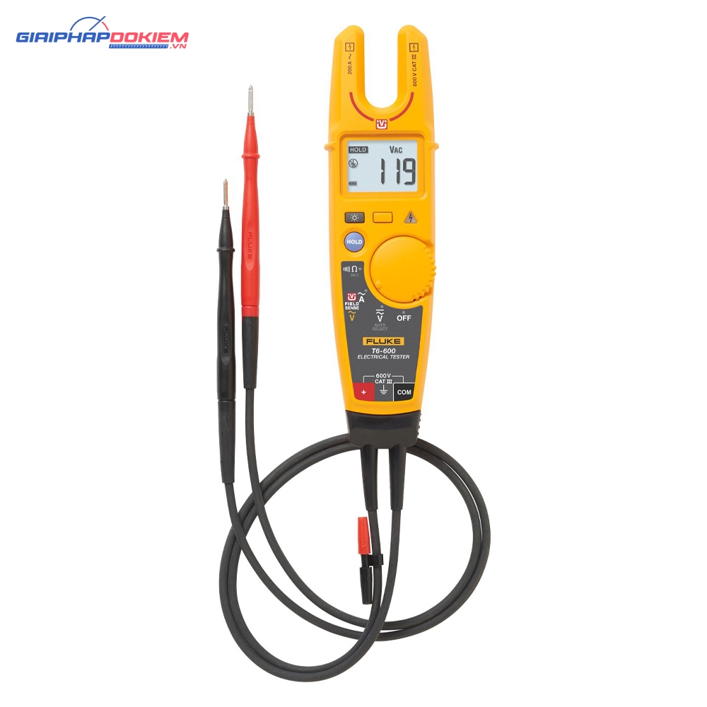 Ampe kìm hiển thị số điện tử AC FLUKE T6-600 15 FLUKE T6-600