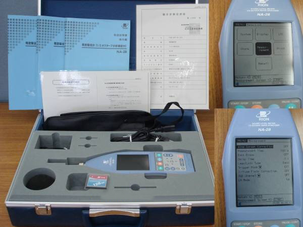Máy đo độ ồn RION NA-28 8 Máy đo độ ồn RION NA-28 - Ảnh 4