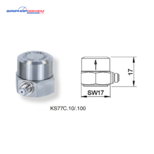 Cảm biến gia tốc độ nhạy cao MMF KS77C10 (10mV/g, ±600 g, 33000 Hz) 7 Cảm biến gia tốc độ nhạy cao MMF KS77C10 (10mV/g, ±600 g, 33000 Hz) - Ảnh 3