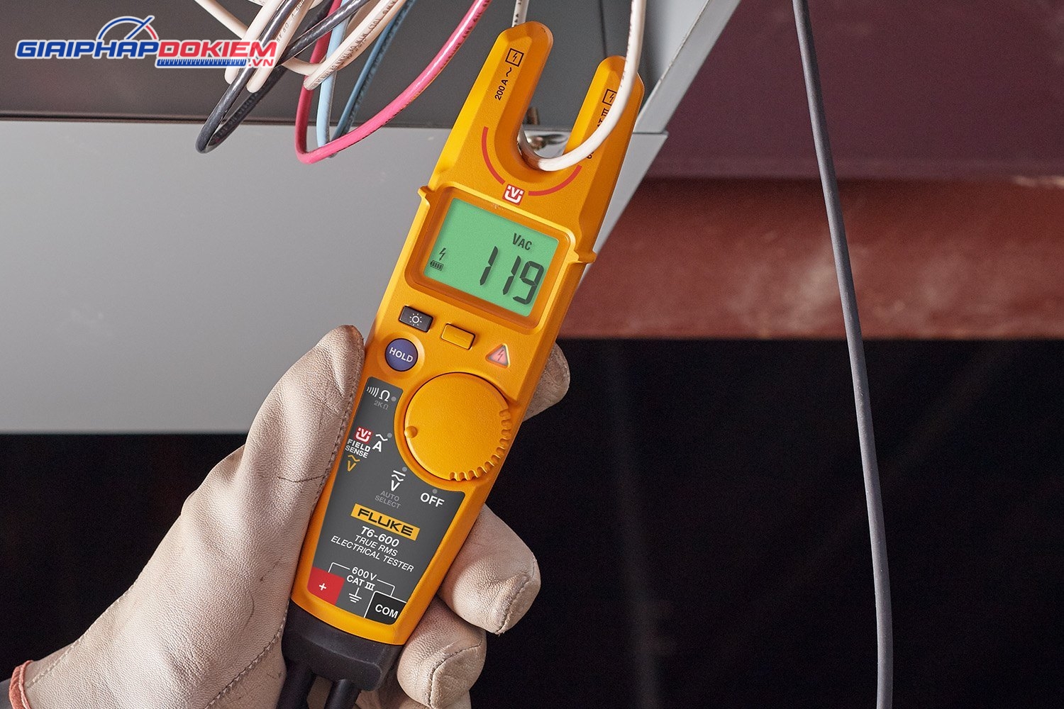 Ampe kìm hiển thị số điện tử AC FLUKE T6-600 25 Ampe kìm hiển thị số điện tử AC FLUKE T6-600 - Ảnh 11