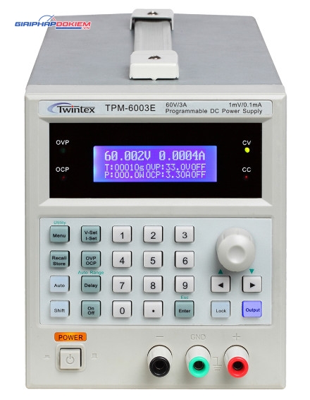 Máy cấp nguồn một chiều (DC) Twintex TPM-3005 3 Máy cấp nguồn một chiều (DC) Twintex TPM3005 36V/5A/10A