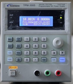 Máy cấp nguồn một chiều (DC) Twintex TPM-3005 2 Máy cấp nguồn một chiều (DC) Twintex TPM3005 36V/5A/10A