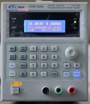 Máy cấp nguồn một chiều (DC) Twintex TPM-3005 2 Máy cấp nguồn một chiều (DC) Twintex TPM3005 36V/5A/10A