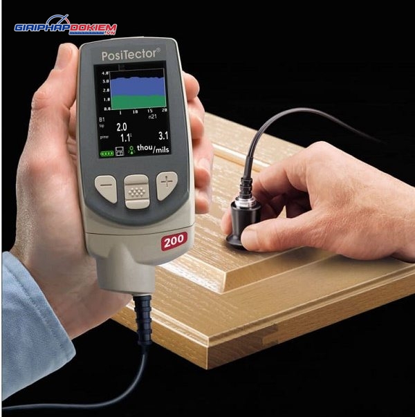 Máy đo độ dày lớp phủ PosiTector 200D1 5 Máy đo độ dày lớp phủ PosiTector 200D1 - Ảnh 2