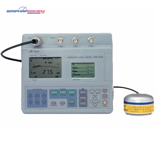 Máy đo độ rung 3 chiều Rion VM-54 5 Máy đo độ rung 3 chiều Rion VM-54 - Ảnh 2