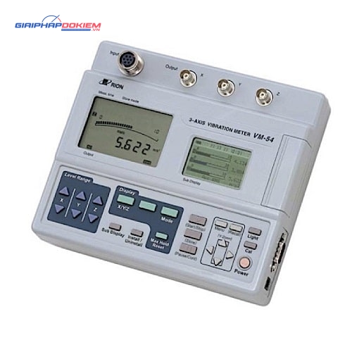 Máy đo độ rung 3 chiều Rion VM-54 4 Máy đo độ rung 3 chiều Rion VM-54