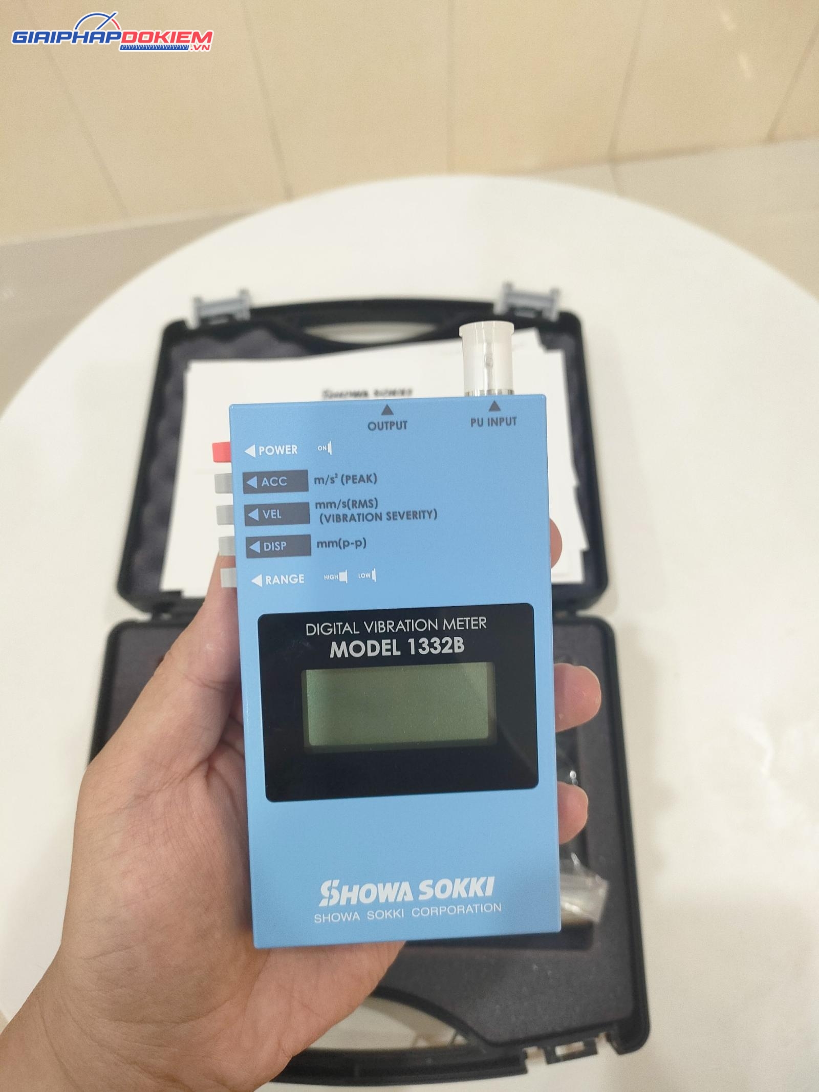 Máy đo độ rung SHOWA SOKKI 1332B 4 Máy đo độ rung SHOWA SOKKI 1332B