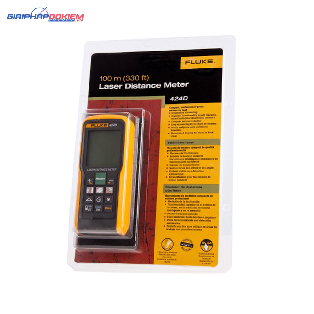 Máy đo khoảng cách bằng laze FLUKE 406E (0.2 đến 60m) 8 Máy đo khoảng cách bằng laze FLUKE 406E (0.2 đến 60m) - Ảnh 3