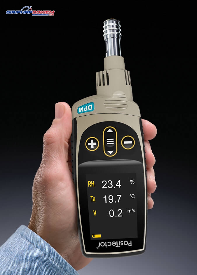 Máy đo nhiệt độ và điểm sương PosiTector DPM3 7 Máy đo nhiệt độ và điểm sương PosiTector DPM3 - Ảnh 3