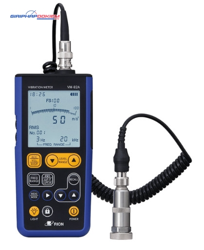 Máy đo rung cầm tay RION VM-82A 5 Máy đo rung cầm tay RION VM-82A