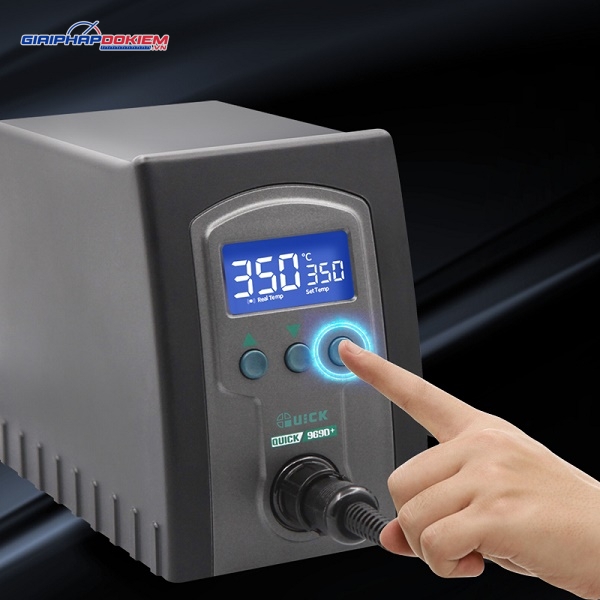 Máy hàn thông minh QUICK 969D+ (70W, 100~480℃, LCD) 10 Máy hàn thông minh QUICK 969D+ (70W, 100~480℃, LCD)