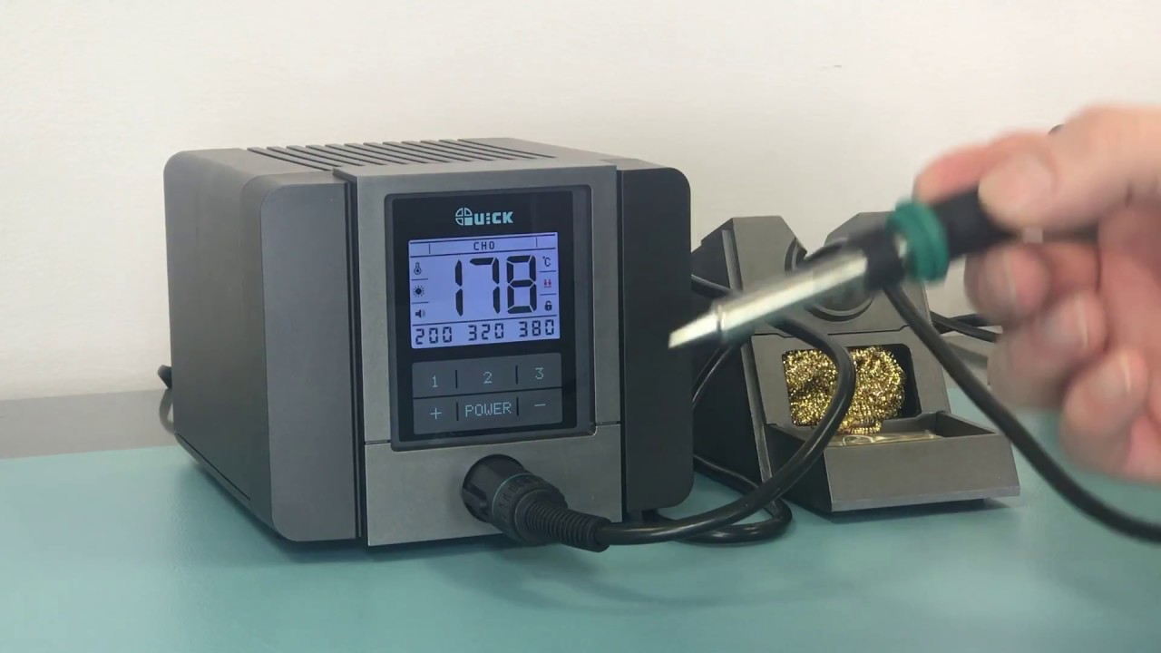 Máy hàn thông minh QUICK TS2200 (không chì) (90W, 100~480°C) 6 Máy hàn thông minh QUICK TS2200 (không chì) (90W, 100~480°C)