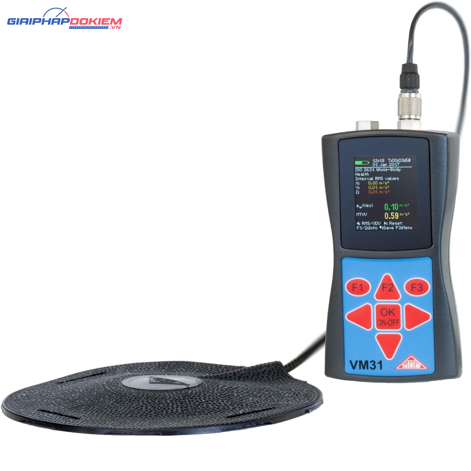 Máy phân tích độ rung cánh tay con người MMF VM31 (800 m/s², 100-10000mm/s, 250~15000µm) 5 Máy phân tích độ rung cánh tay con người MMF VM31 (800 m/s², 100-10000mm/s, 250~15000µm) - Ảnh 2