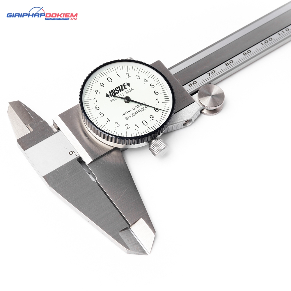 Thước cặp đồng hồ INSIZE 1312-200A (0-200mm) 6 Thước cặp đồng hồ INSIZE 1312-200A (0-200mm)
