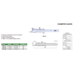 Thước đo cạnh vát cơ khí INSIZE 1267-6 4 thuoc do canh vat co khi insize 1267 6 1