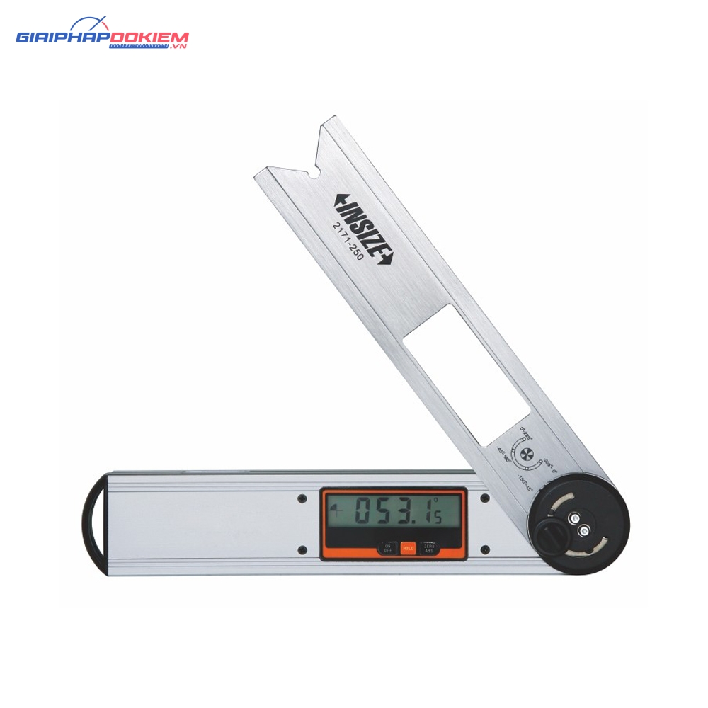 Thước đo góc điện tử Insize 2171-250 2 Thước đo góc điện tử Insize 2171-250