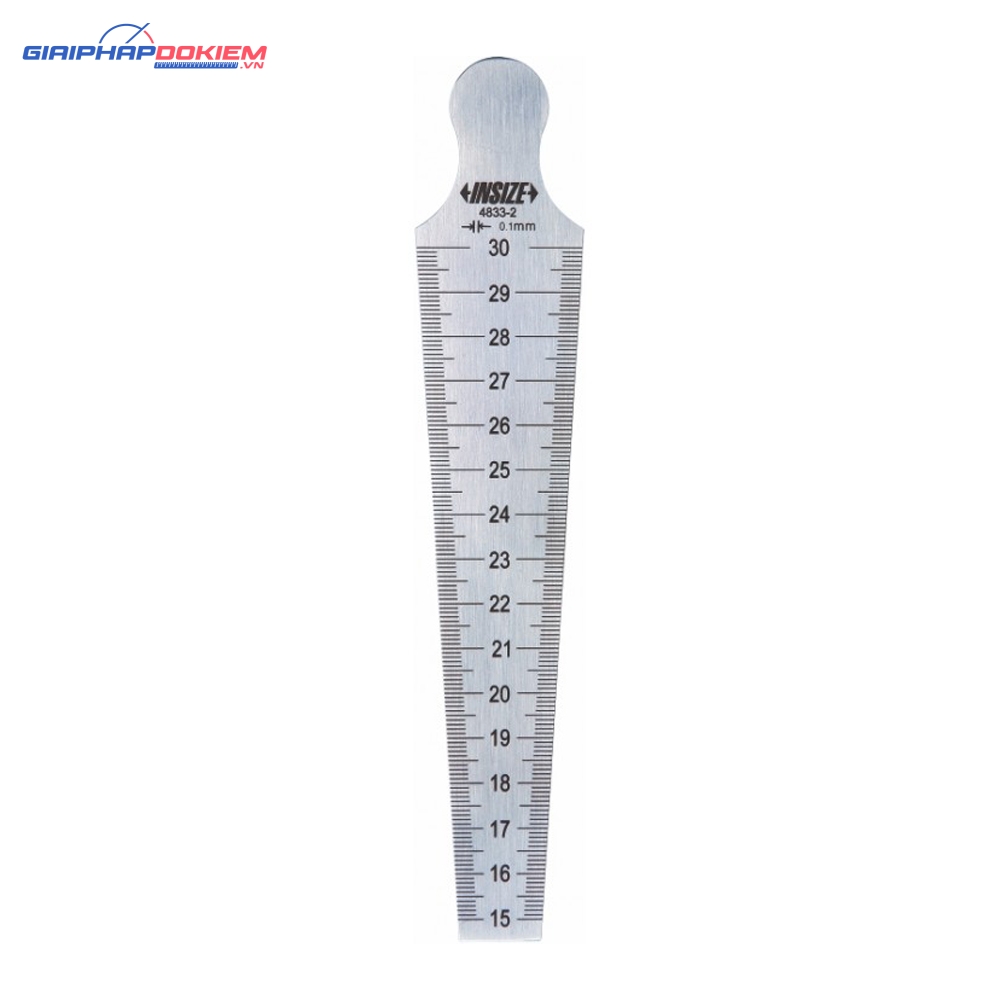 Thước đo khe hở Insize 4833-2 2 Thước đo khe hở Insize 4833-2