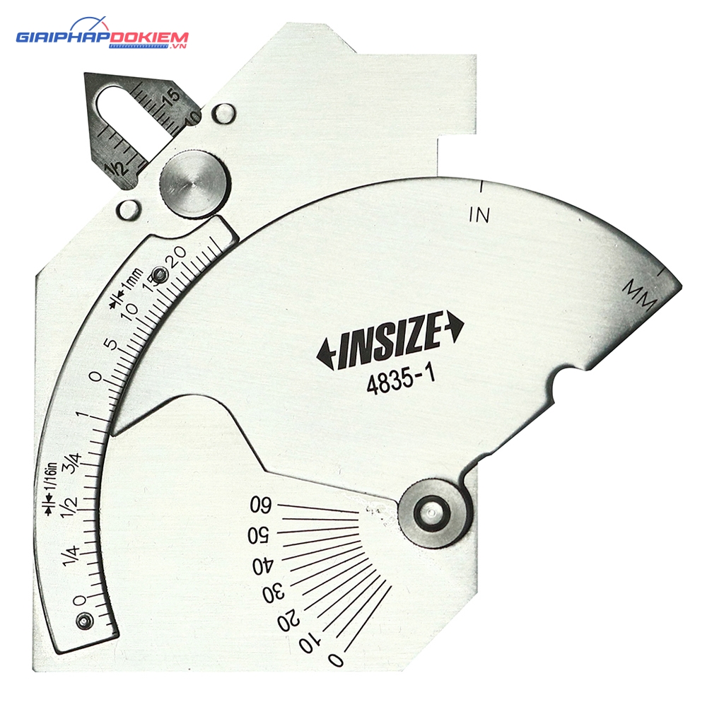 Thước đo mối hàn Insize 4835-1 3 Thước đo mối hàn Insize 4835-1