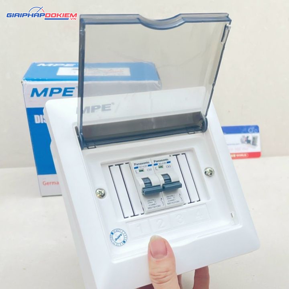 TỦ ĐIỆN ÂM TƯỜNG CHỨA MCB TS-4 4 TỦ ĐIỆN ÂM TƯỜNG CHỨA MCB TS-4 - Ảnh 2