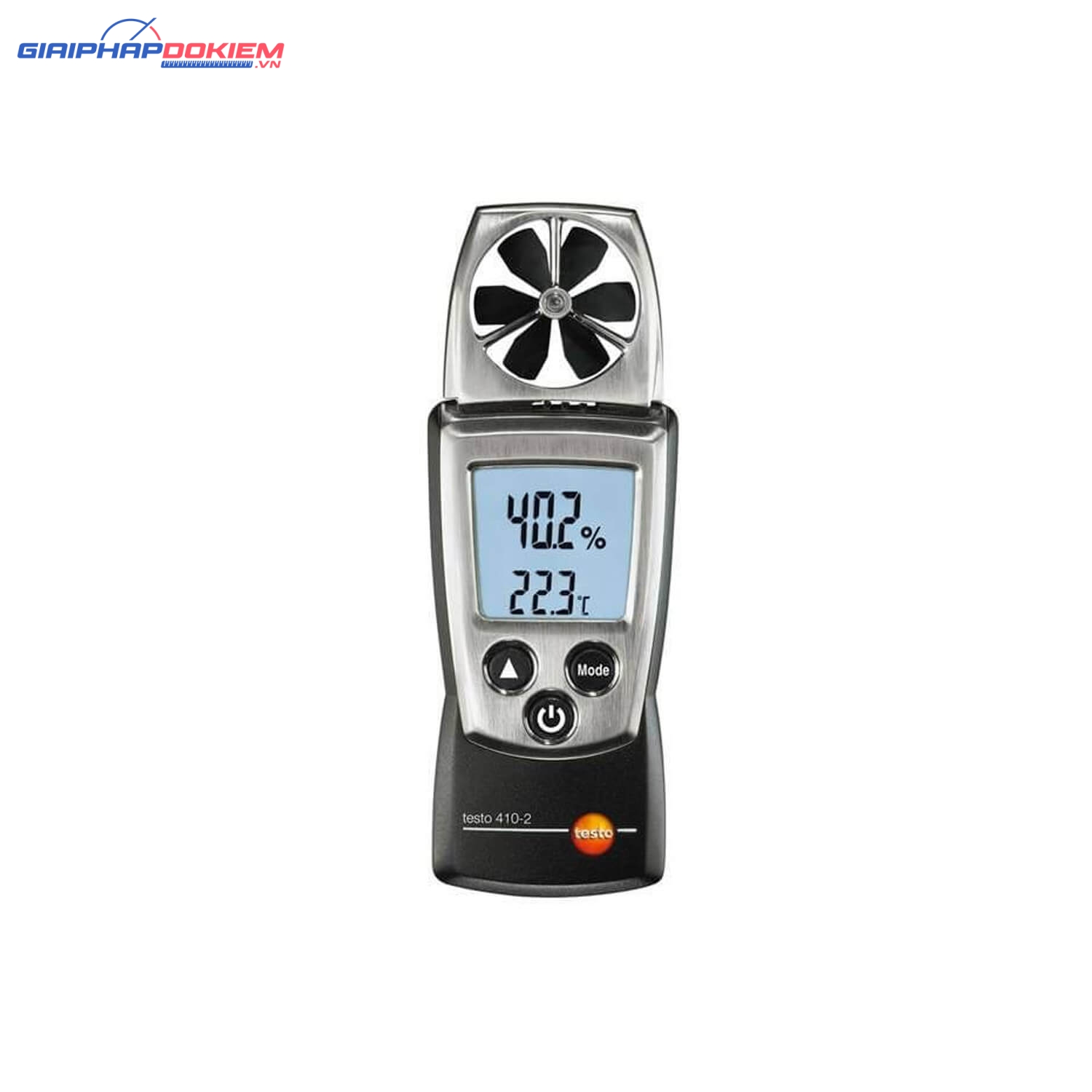 Máy đo tốc độ gió, nhiệt độ, độ ẩm Testo 410-2 (0.4 ~ 20 m/s) 4 Testo 410-2