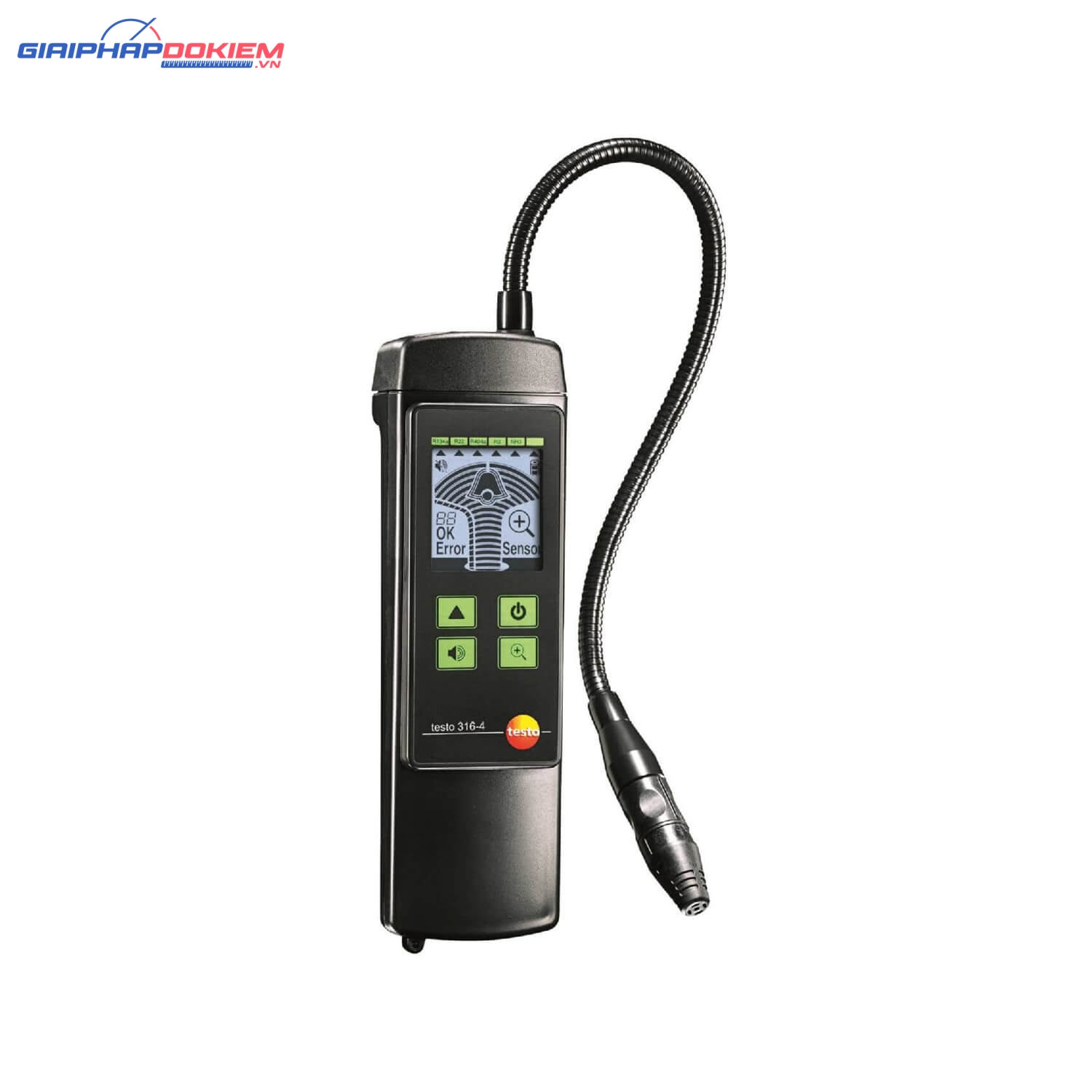 Máy đo khí rò rỉ trong hệ thống làm lạnh Testo 316-4 Set 2 (H2, CFC, HCFC, HFC NH3) 3 Testo 316-4 Set 2
