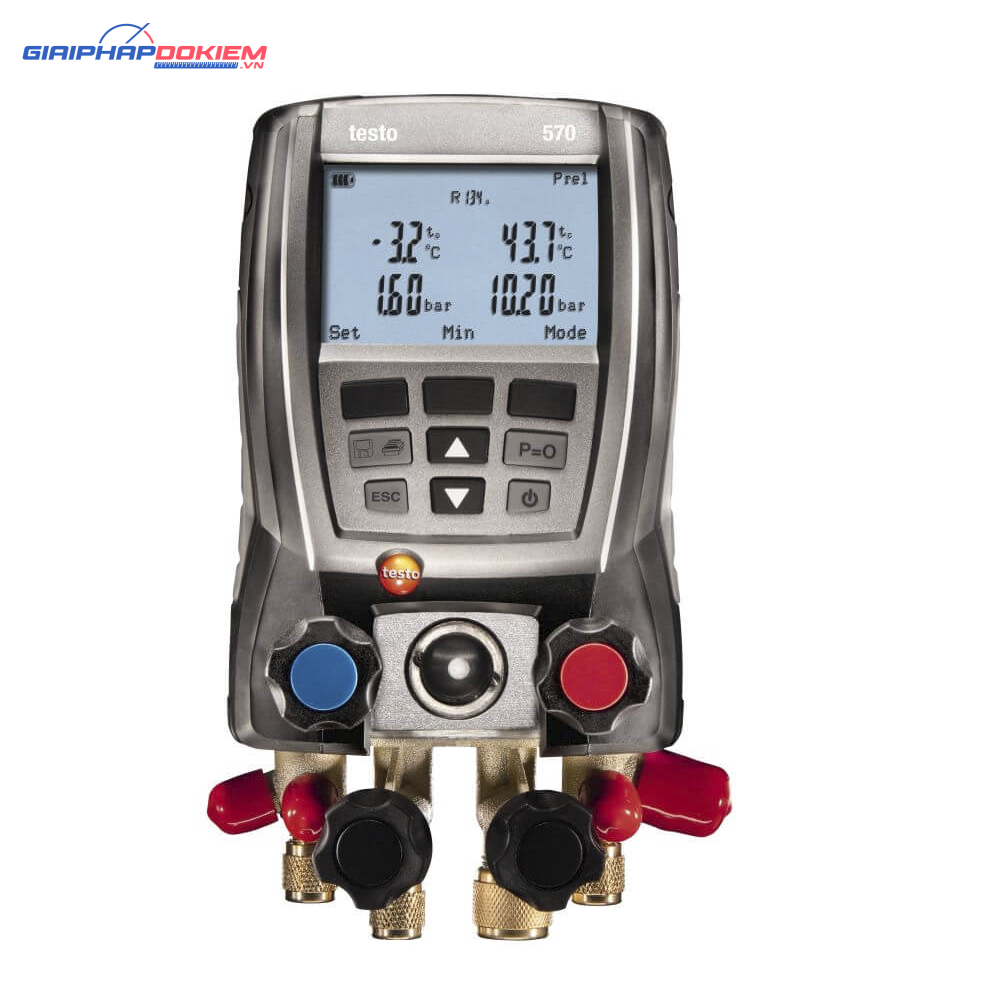 Máy đo đa năng Testo 570-2 (nhiệt độ, áp suất, chân không, cáp USB) 2 Testo 570-2