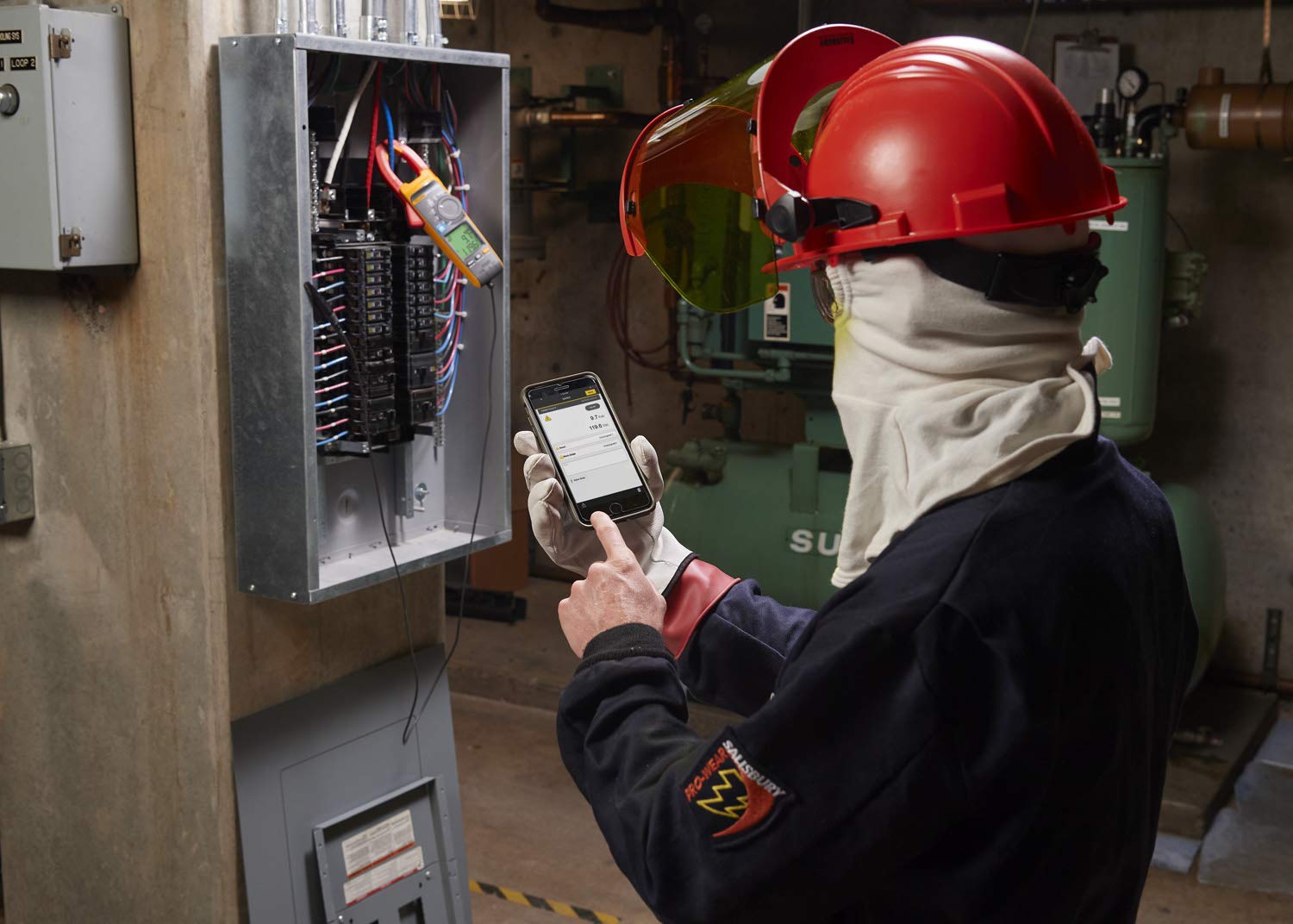 Ampe kìm True-rms AC/DC Fluke 378 FC với iFlex™ 43 Ứng dụng của Fluke 378