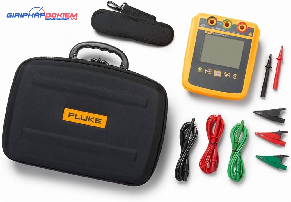 Máy Đo Điện Trở Cách Điện Fluke 1535 2500V (Megaohm kế cao áp) 16 Máy Đo Điện Trở Cách Điện Fluke 1535 2500V (Megaohm kế cao áp) - Ảnh 7