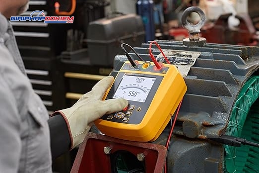 Máy Đo Điện Trở Cách Điện Fluke 1537 2500V (Megaohm kế cao áp) 16 Máy Đo Điện Trở Cách Điện Fluke 1537 2500V (Megaohm kế cao áp) - Ảnh 7